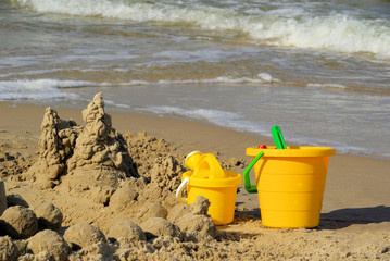 Canvas Print - Strandspielzeug - beach toy 09