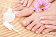 care for beautiful woman nails