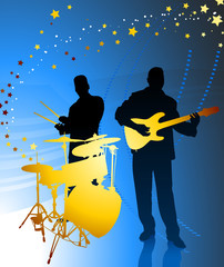 Poster - Live Music Band