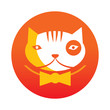 orange cat logo