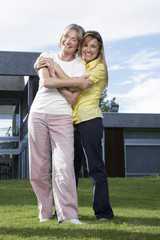 Wall Mural - Two women in the garden