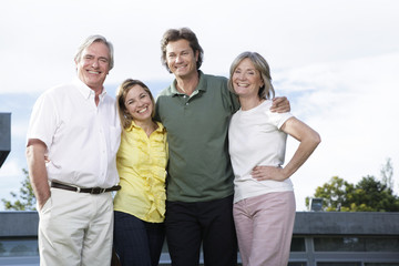 Wall Mural - Happy family