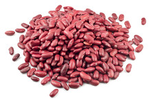 Piile Of Red Kidney Beans.