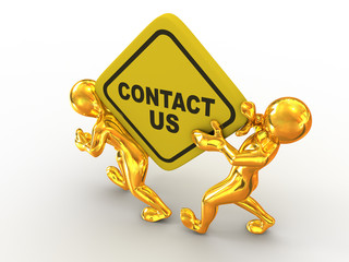 Poster - Contact us