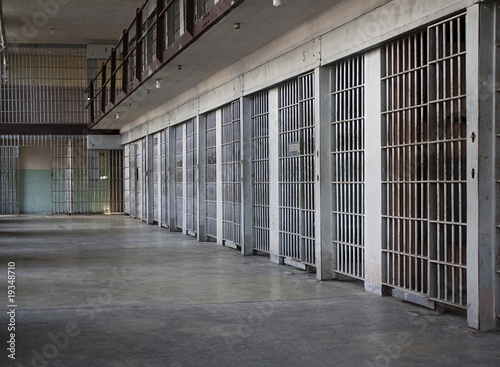 Fotografia, Obraz  Old prison jail cells