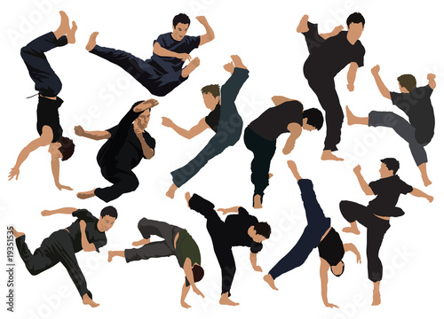 Kung Fu Lerretsbilde