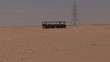 Schrott Bus in Wüste