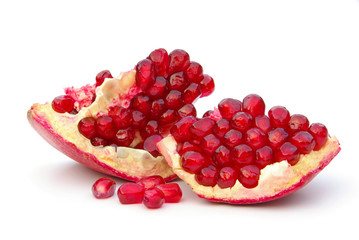 Poster - Granatapfel freigestellt - pomegranate isolated 11