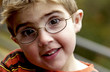Portrait of a boy with eyeglasses