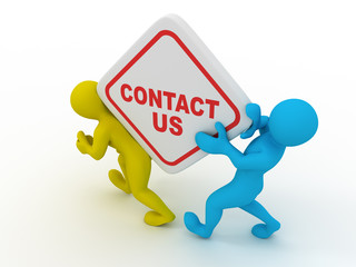 Poster - Contact us