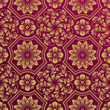 Seamless Golden Floral Damask Pattern, vector layered.