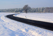 Straße im Winter - road in winter 06