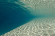 Ripples of sunlight underwater