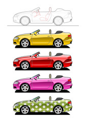 Wall Mural - Convertible (two-door)