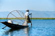 Fisherman in inle lake, Myanmar.