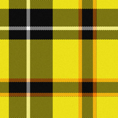 Wall Mural - Realistic seamless tartan or plaid  texture with visible threads