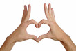 © Light Impression - Hände bilden ein Herz
