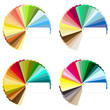 Colour charts vectors - Four seasons
