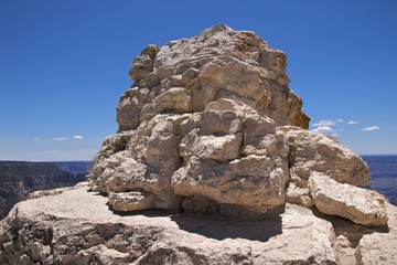 Wall Mural - Impressive rock, Bright Angel Point, Grand Canyon, North Rim