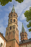 Fototapeta Big Ben - Kiliansdom in Würzburg