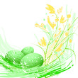 Easter green eggs