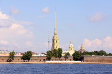 The Peter And Paul Fortress, St. Petersburg, Russia