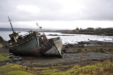 Naklejka na meble Shipwreck - Salen, Isle of Mull, Scotland