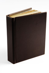 Stylish brown photo album cover