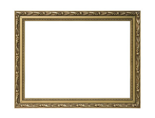 Wall Mural - Picture frame with clipping path