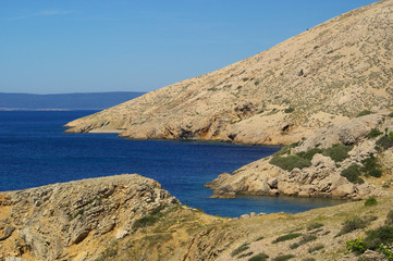 Poster - Stara Baska Strand - Stara Baska beach 06