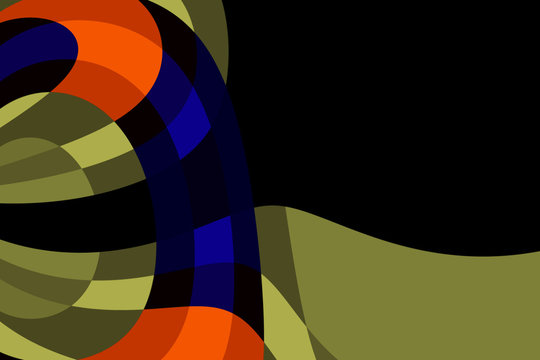 fondo geometrico negro y colores