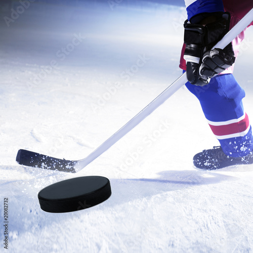 Foto-Kassettenrollo - eishockey spieler (von photographer2222)