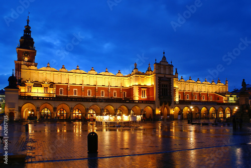 Plakat na zamówienie evening in Cracow 3