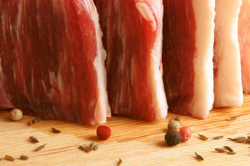 Poster - Fresh raw beef meat