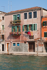 Wall Mural - Pretty house on Canal Grande, Venice.