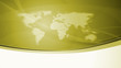 Abstrakter Hintergrund mit Weltkarte, grün