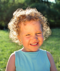 Sticker - Beautiful curly girl