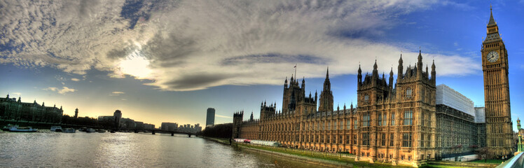 Wall Mural - London - Houses of Parliament / Big Ben