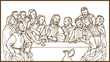 last supper Jesus Christ savior disciples apostles