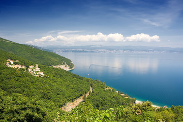 Wall Mural - beautiful view of mediterranean shore