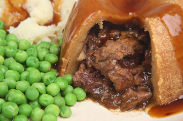 Wall Mural - Steak & Kidney Pudding