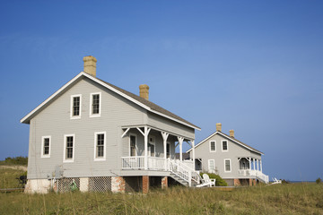 Wall Mural - Two Beachfront Homes