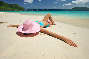 Poster - Relax on a beach