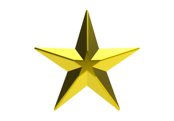 Wall Mural - golden star