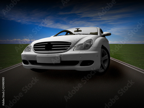 Obraz Dibond Sport car