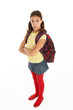 © Monkey Business - Studio Portrait Of Female Student With Backpack