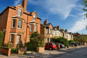 Wall Mural - English houses