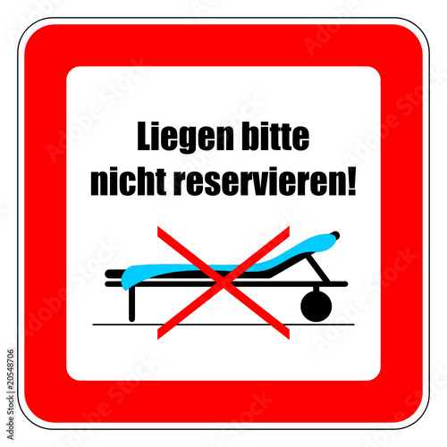 Schild Liegen Bitte Nicht Reservieren Kaufen Sie Diese Vektorgrafik Und Finden Sie Ahnliche Vektorgrafiken Auf Adobe Stock Adobe Stock
