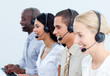 © WavebreakMediaMicro - Positive business people working in a call center