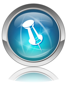 PIN web button (post-it meeting appointment diary classifieds)
